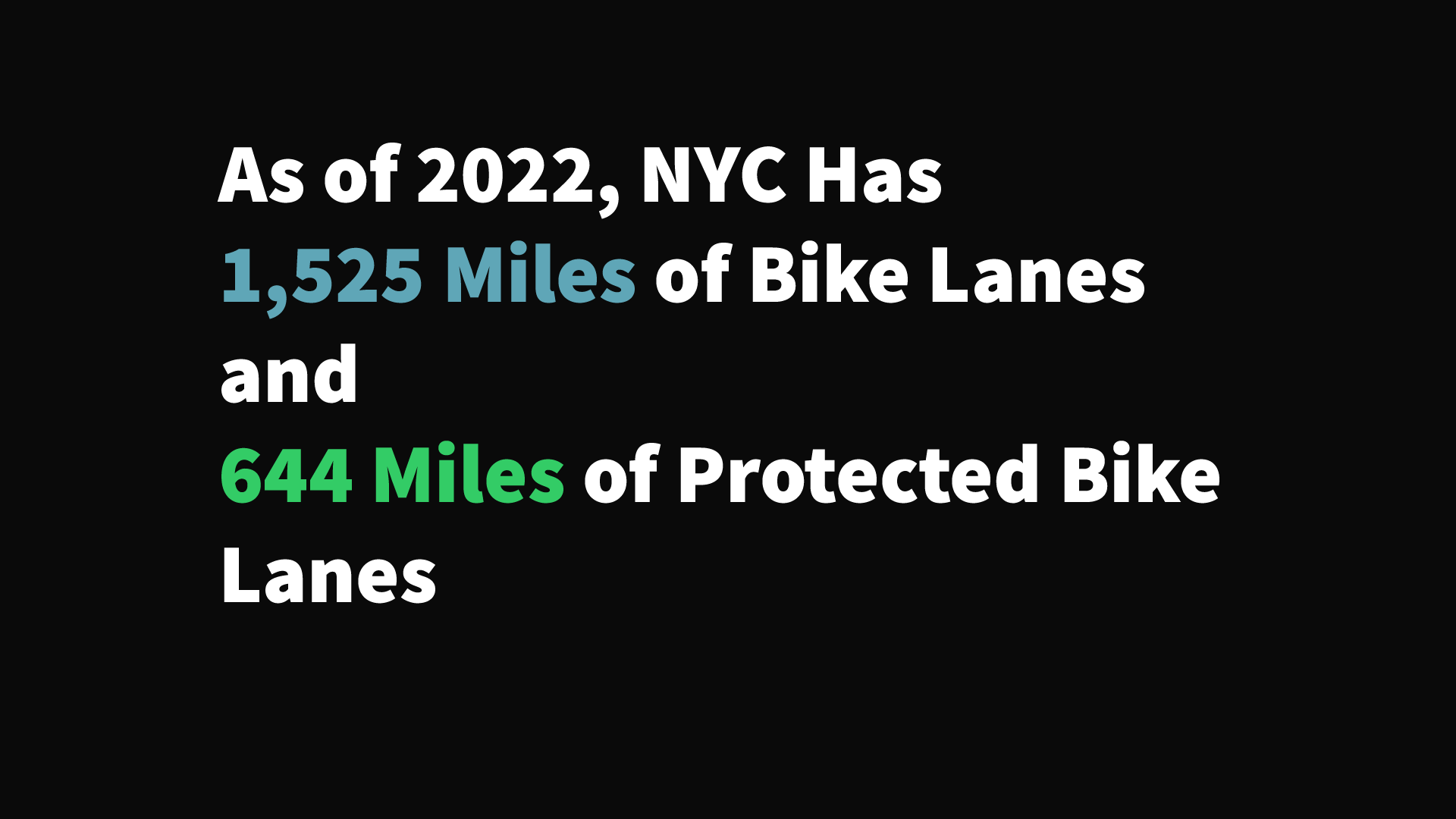 1 out of 4 New Yorkers Ride a Bike Once a Year